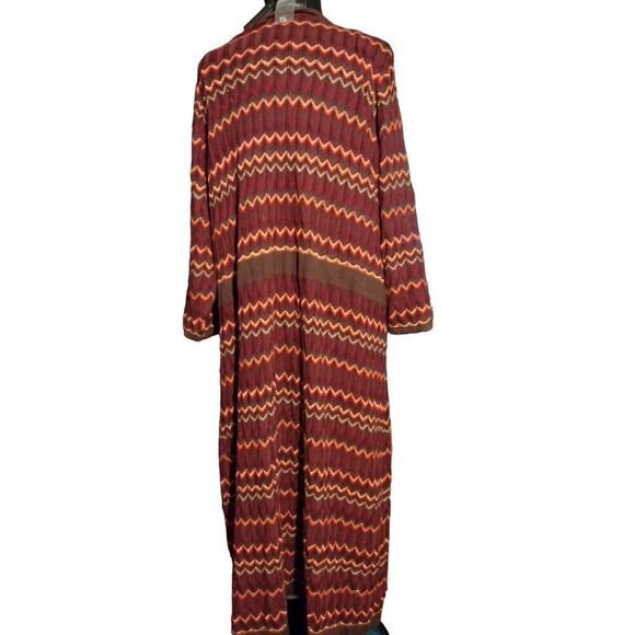 NWT 2 In One Lane Bryant Chevron Knit Pointelle Sheath Dress With Spaghetti Stra - Picture 3 of 7